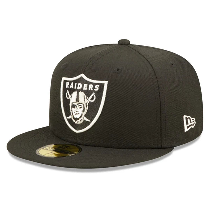 Oakland Raiders SUPER BOWL XVIII (18) Exclusive  59Fifty Fitted Hat - Black/Pink Bottom