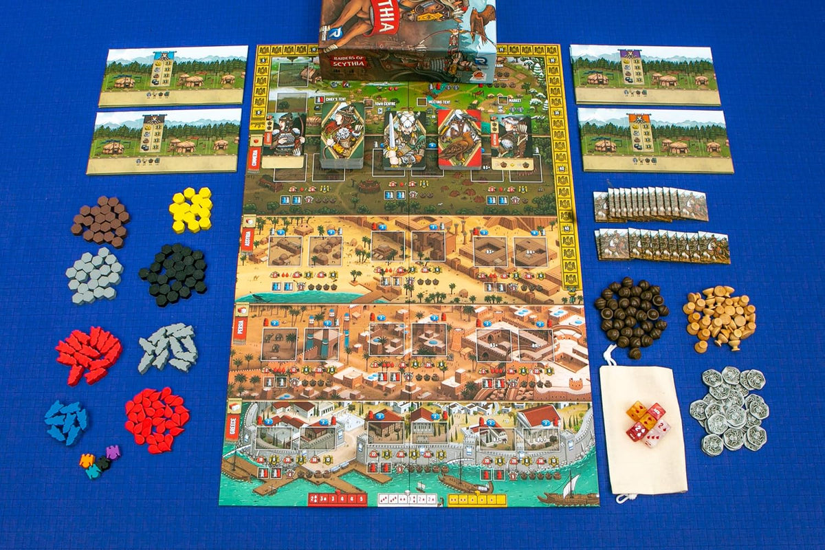 Raiders of Scythia by Renegade Game Studios - Strategic Board Game for 1-4 Players
