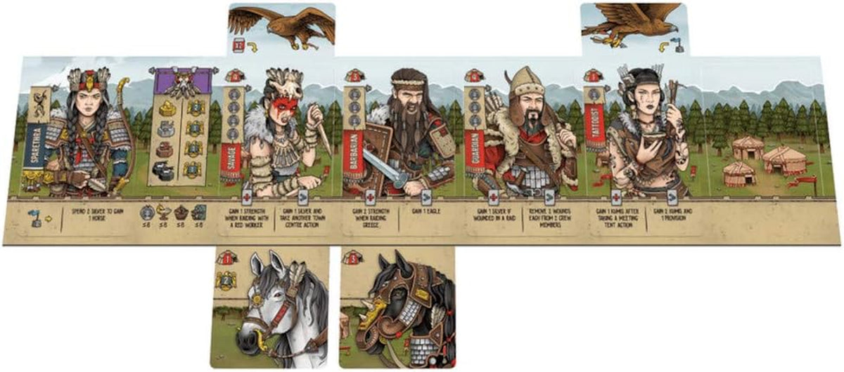 Raiders of Scythia by Renegade Game Studios - Strategic Board Game for 1-4 Players