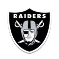 NFL Indoor Oakland Raiders Distressed Logo Cutout Wood Sign