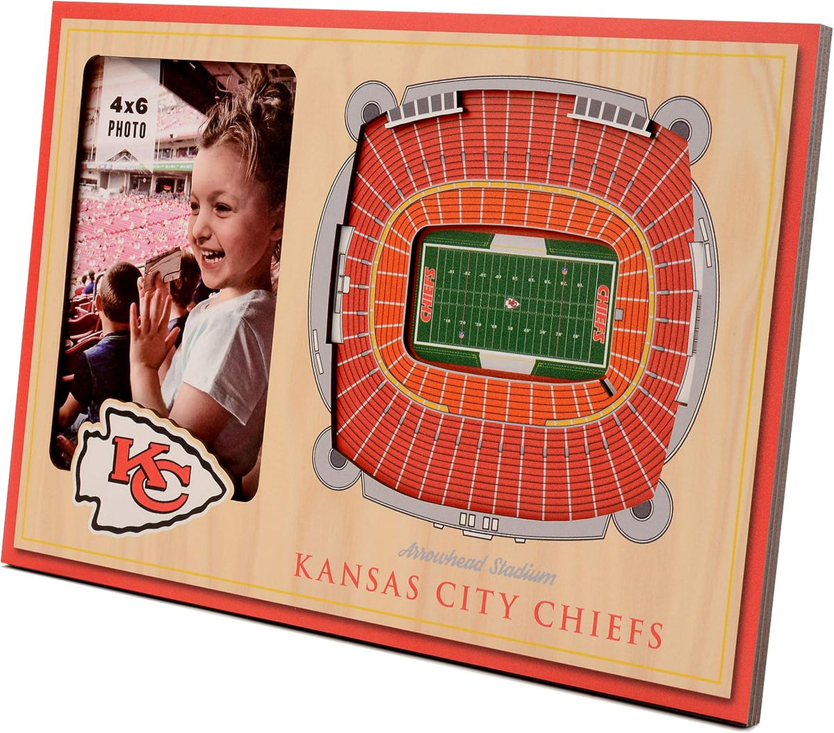 Youthefan NFL Las Vegas Raiders 3D Stadium Picture Frame