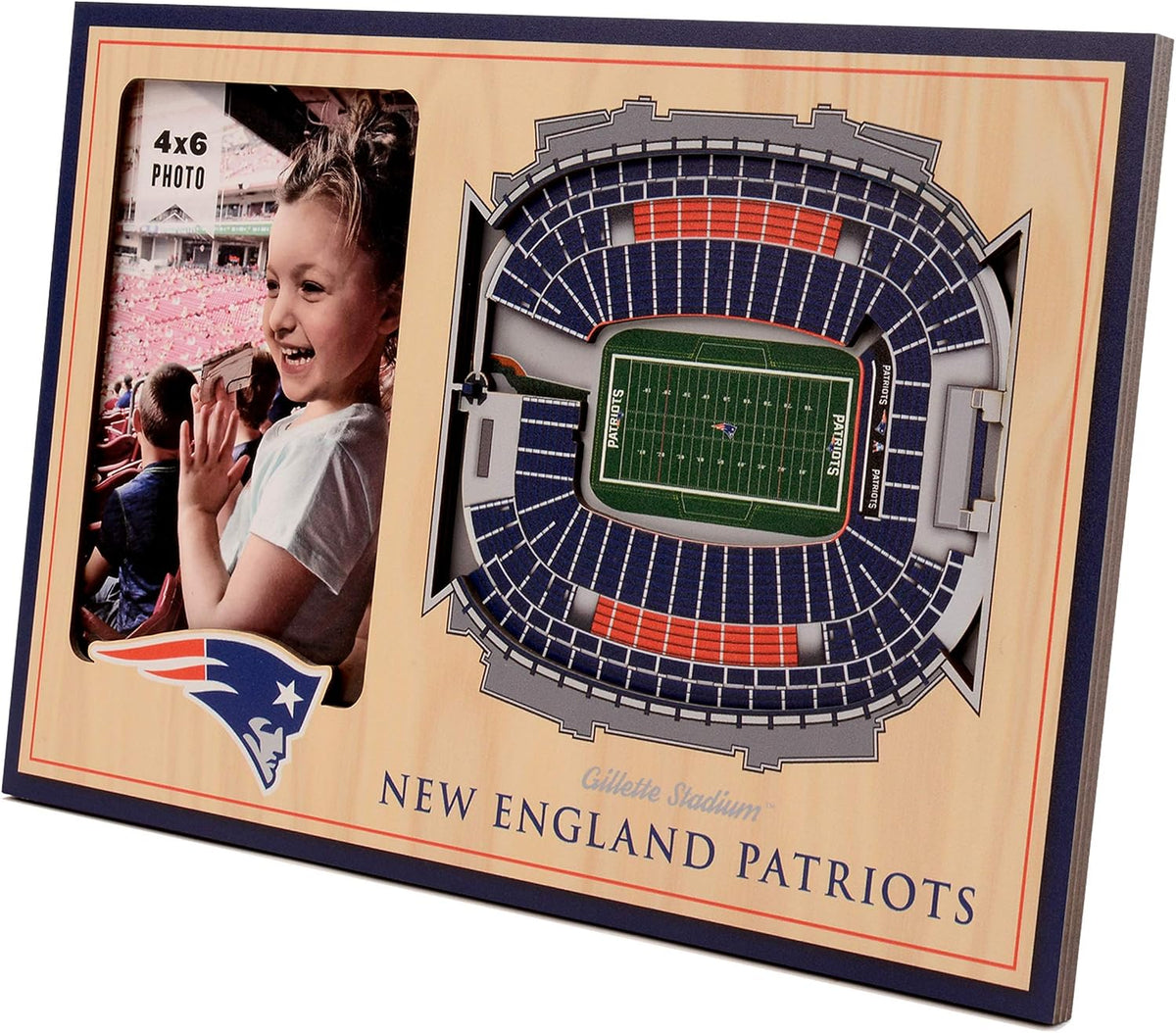Youthefan NFL Las Vegas Raiders 3D Stadium Picture Frame