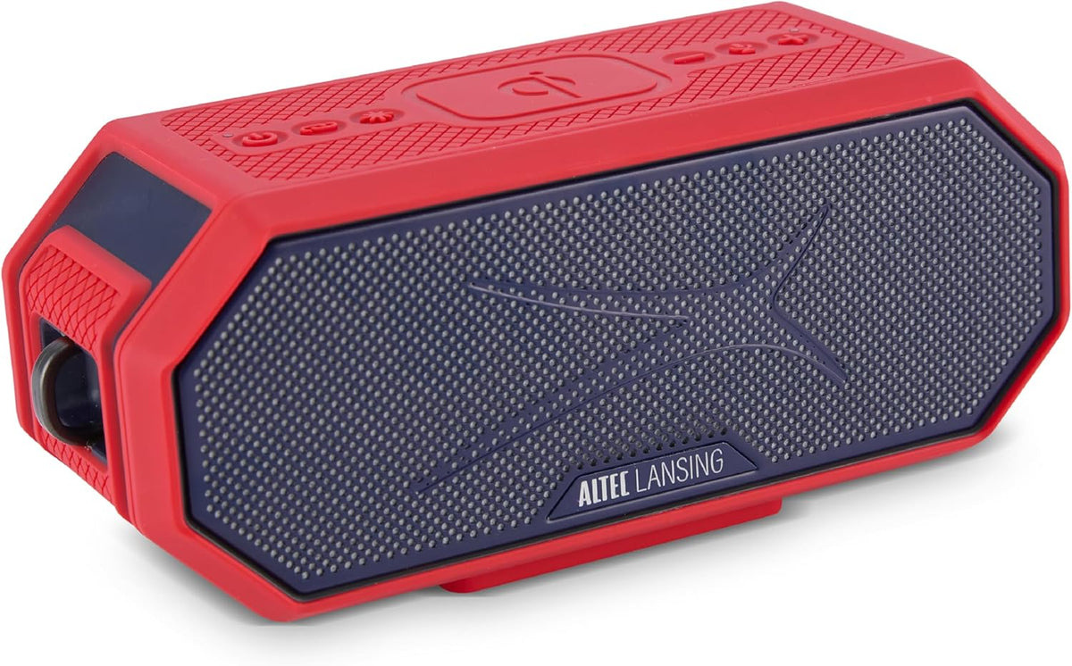 Altec Lansing - Portable Bluetooth Speaker HYDRABLAST 2.0, Waterproof IP67, 20W Output Power, Magnetic Bluetooth Speaker (Raiders)