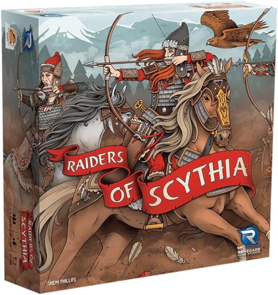 Raiders of Scythia by Renegade Game Studios - Strategic Board Game for 1-4 Players
