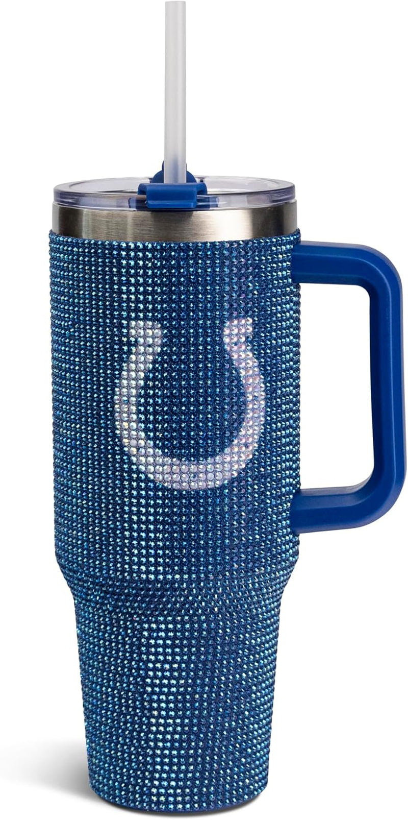 The Memory Company Officially Licensed 40Oz White Bling Game Day Tumbler, Las Vegas Raiders