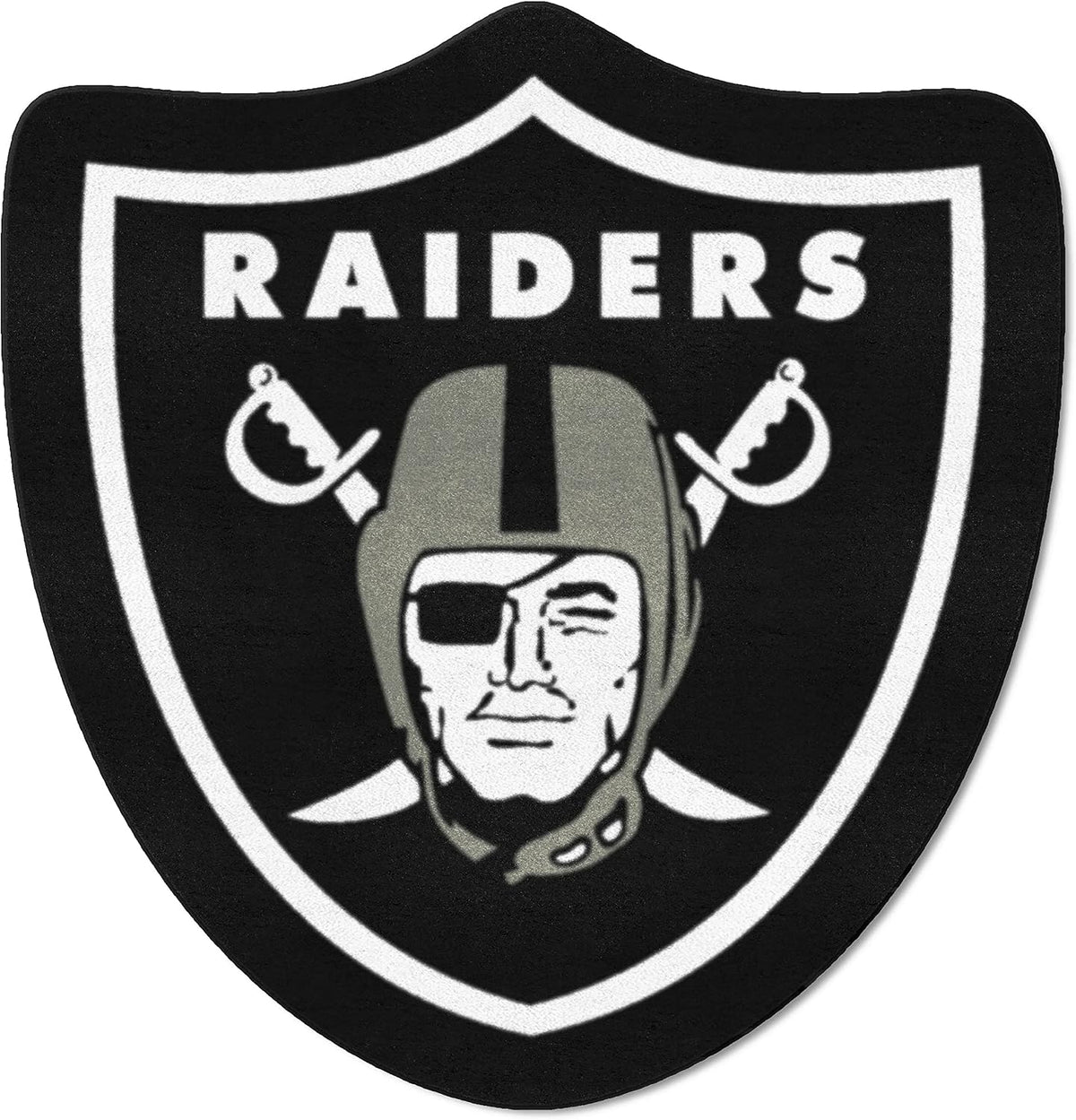 FANMATS NFL Oakland Raiders Mascot Mat
