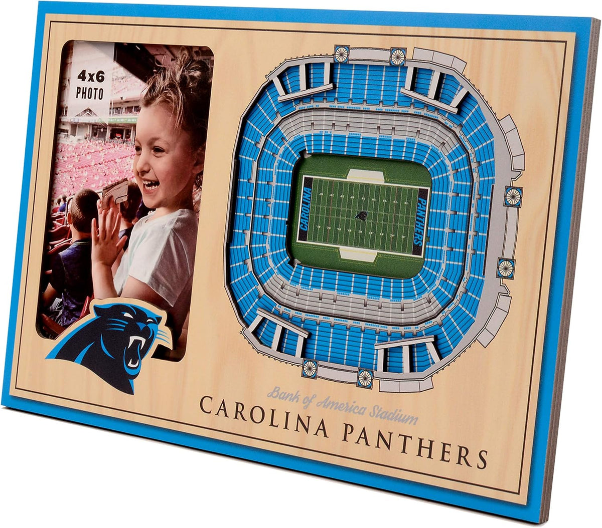 Youthefan NFL Las Vegas Raiders 3D Stadium Picture Frame