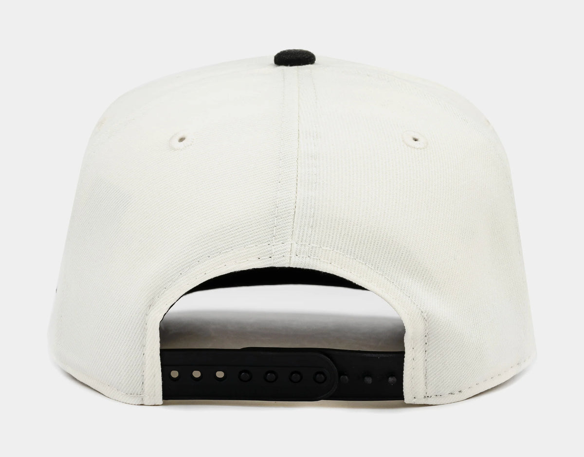 Shoe Palace Exclusive Las Vegas Raiders Upside down 950AF Snapback Mens Hat (Beige/Black)