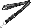 Oakland Raiders Black Team Logo Lanyard