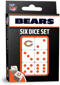 Masterpieces Las Vegas Raiders NFL Dice Set Activity for Kids and Families - Great Gift Idea for Holidays Birthdays and Everyday Playtime – Officially Licensed NFL Dice Game