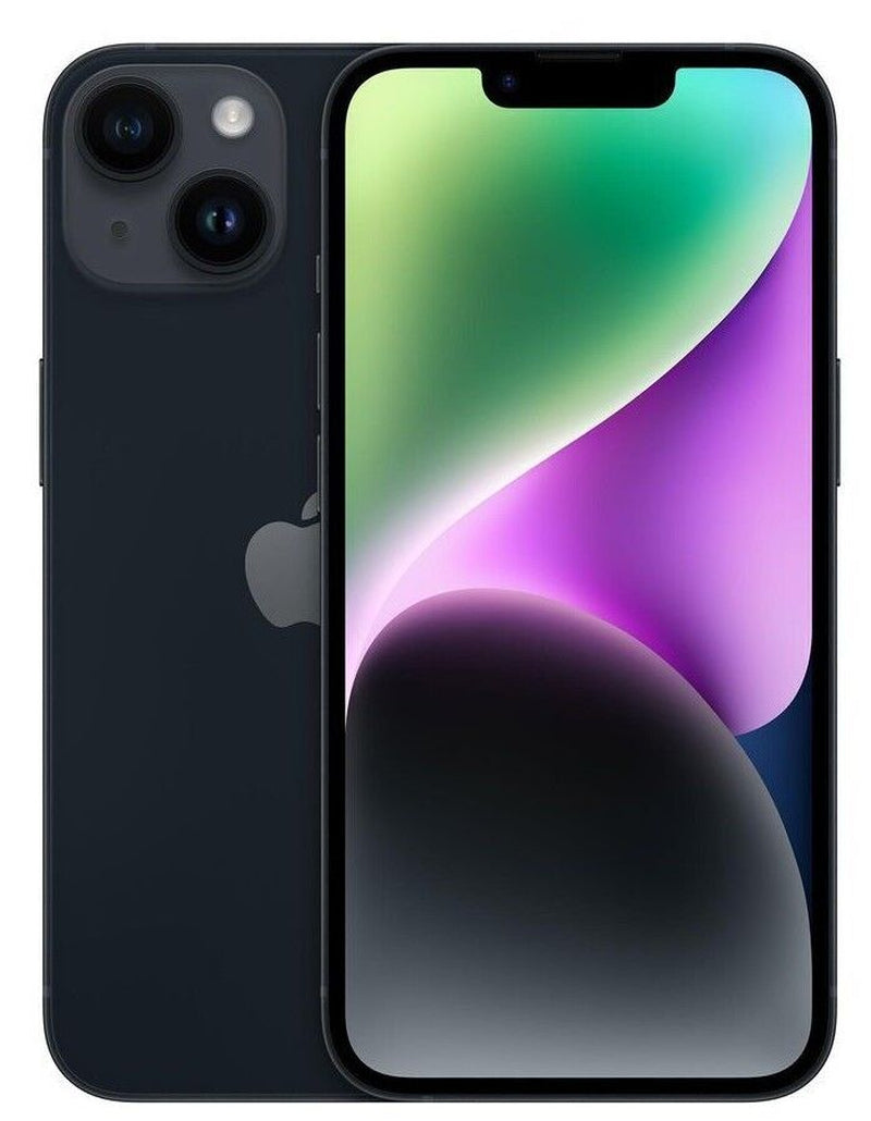 APPLE IPHONE 14 - 128GB 256GB (FACTORY UNLOCKED) 100% BATTERY ⚫⚪🔴🔵 ✤SEALED✤