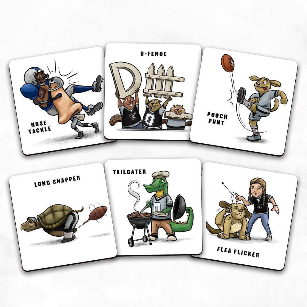 NFL Las Vegas Raiders Licensed Memory Match Game