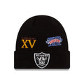 Las Vegas Raiders  CHAMPIONS SERIES Cuffed Knit NFL Hat - Black