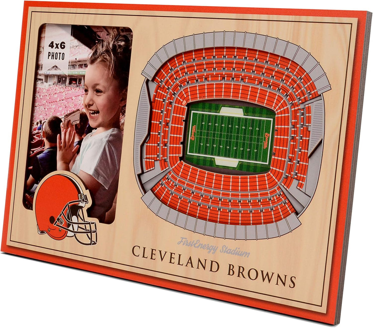 Youthefan NFL Las Vegas Raiders 3D Stadium Picture Frame