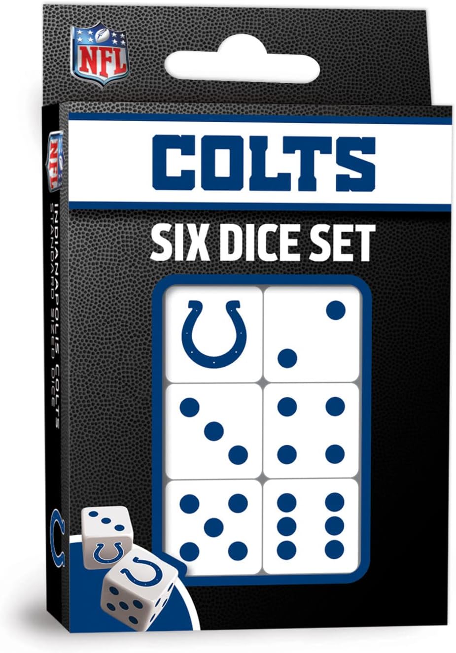 Masterpieces Las Vegas Raiders NFL Dice Set Activity for Kids and Families - Great Gift Idea for Holidays Birthdays and Everyday Playtime – Officially Licensed NFL Dice Game