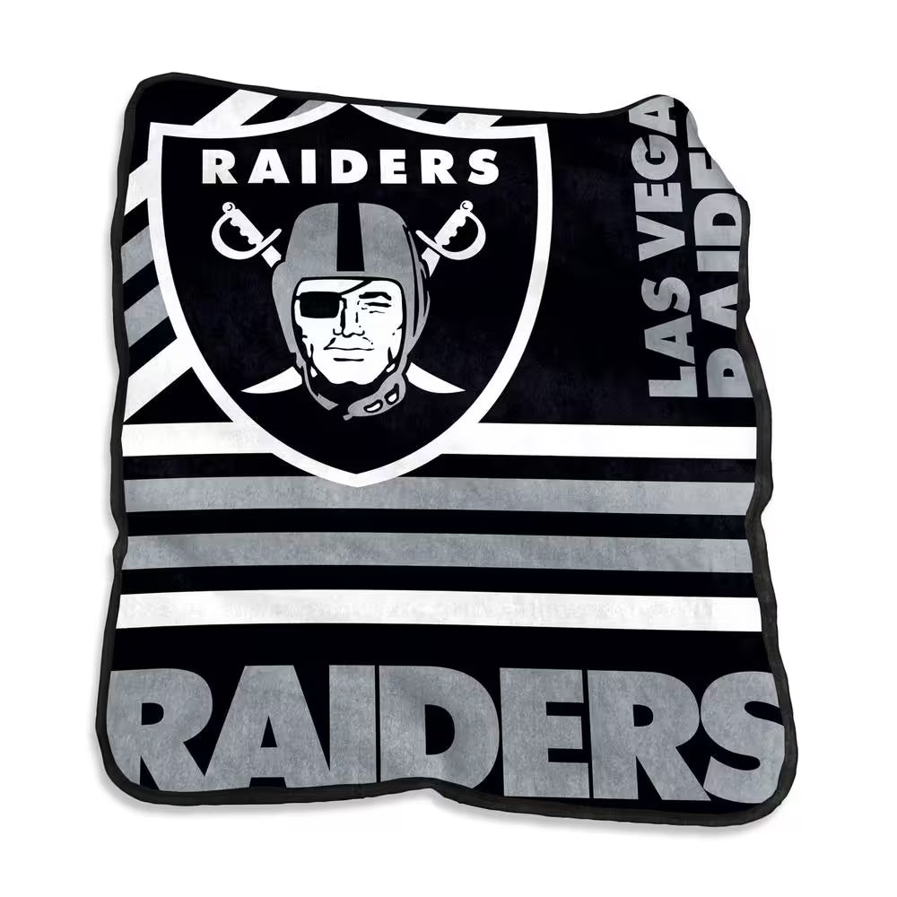 Las Vegas Raiders Multi-Colored Raschel Throw