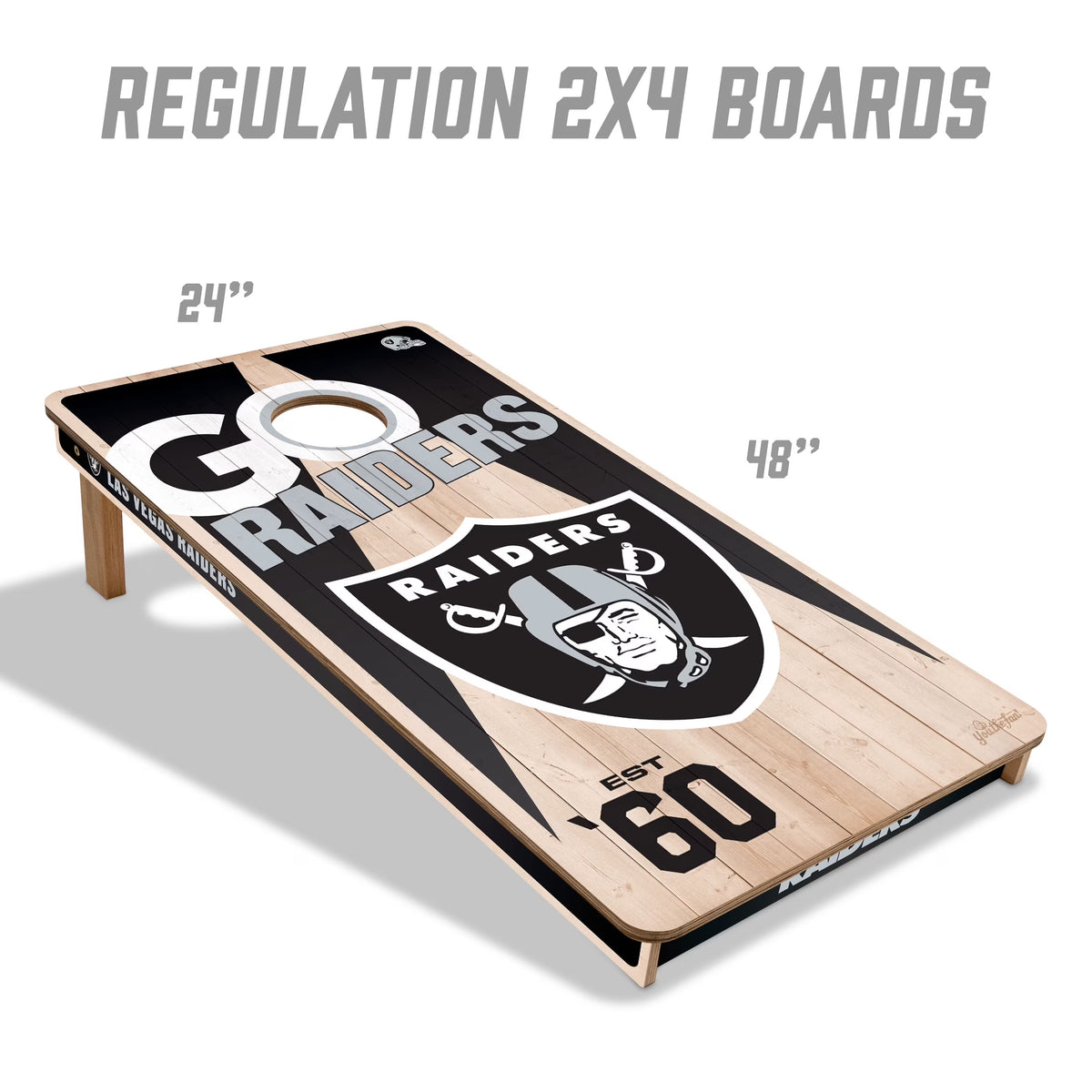 Youthefan NFL  2' X 4' Cornhole Game
