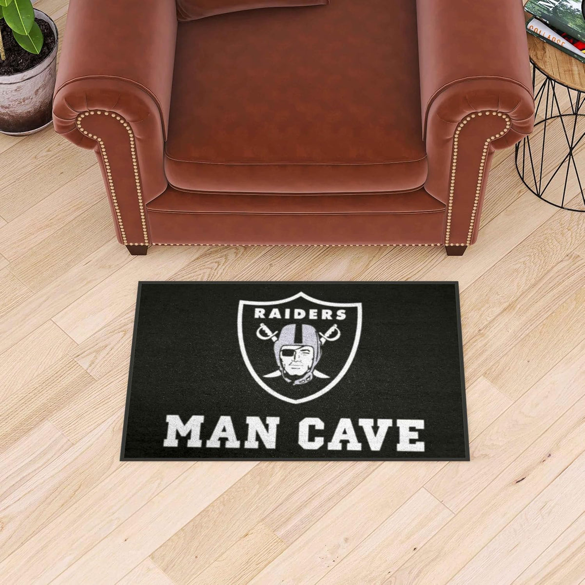 FANMATS NFL Oakland Raiders Starter Accent Mat