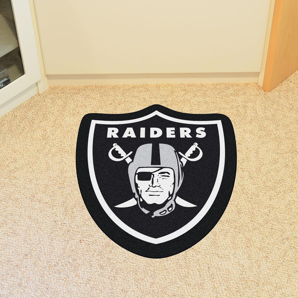 FANMATS NFL Oakland Raiders Mascot Mat