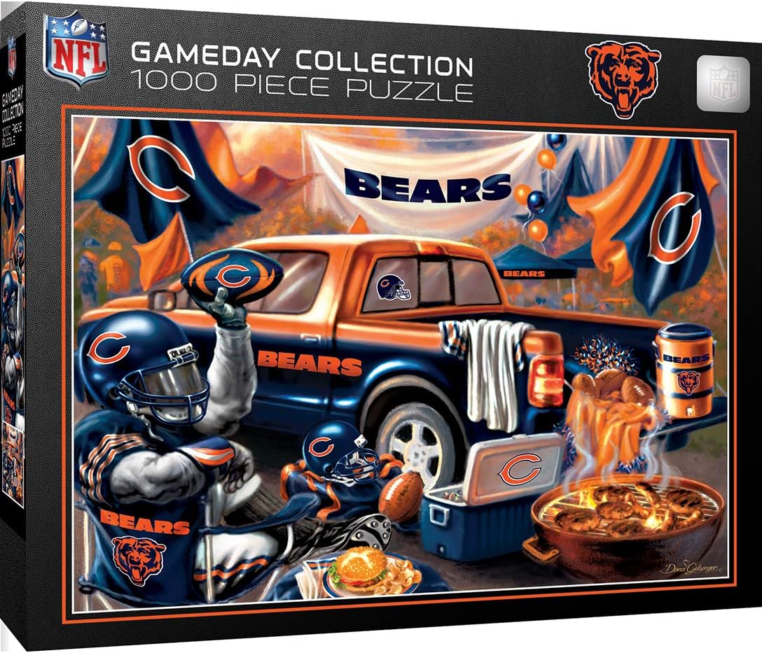 Masterpieces - 1000 Piece Jigsaw Puzzle, NFL Las Vegas Raiders, Fun for Adults and Family, Non-Glare Finish, 19.25"X26.75"