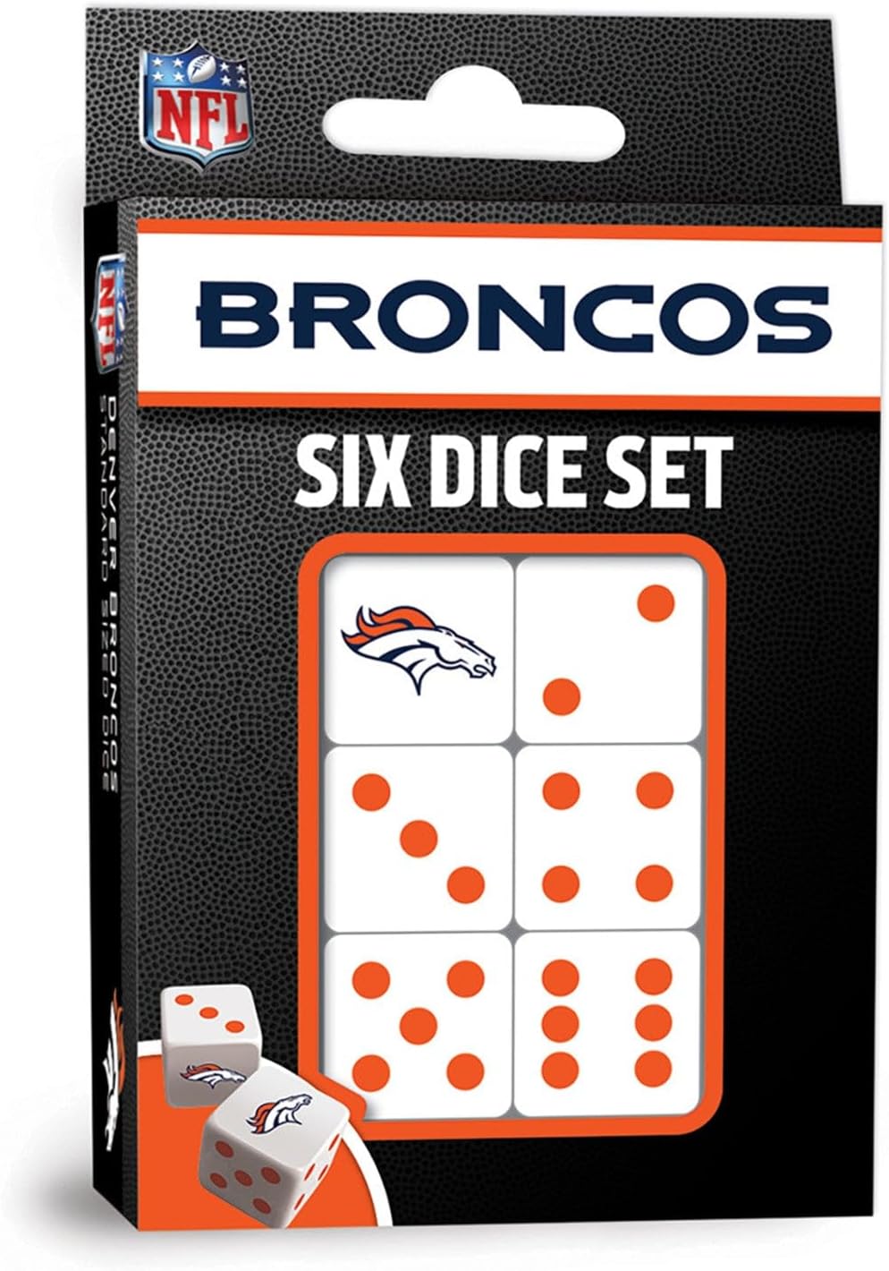 Masterpieces Las Vegas Raiders NFL Dice Set Activity for Kids and Families - Great Gift Idea for Holidays Birthdays and Everyday Playtime – Officially Licensed NFL Dice Game
