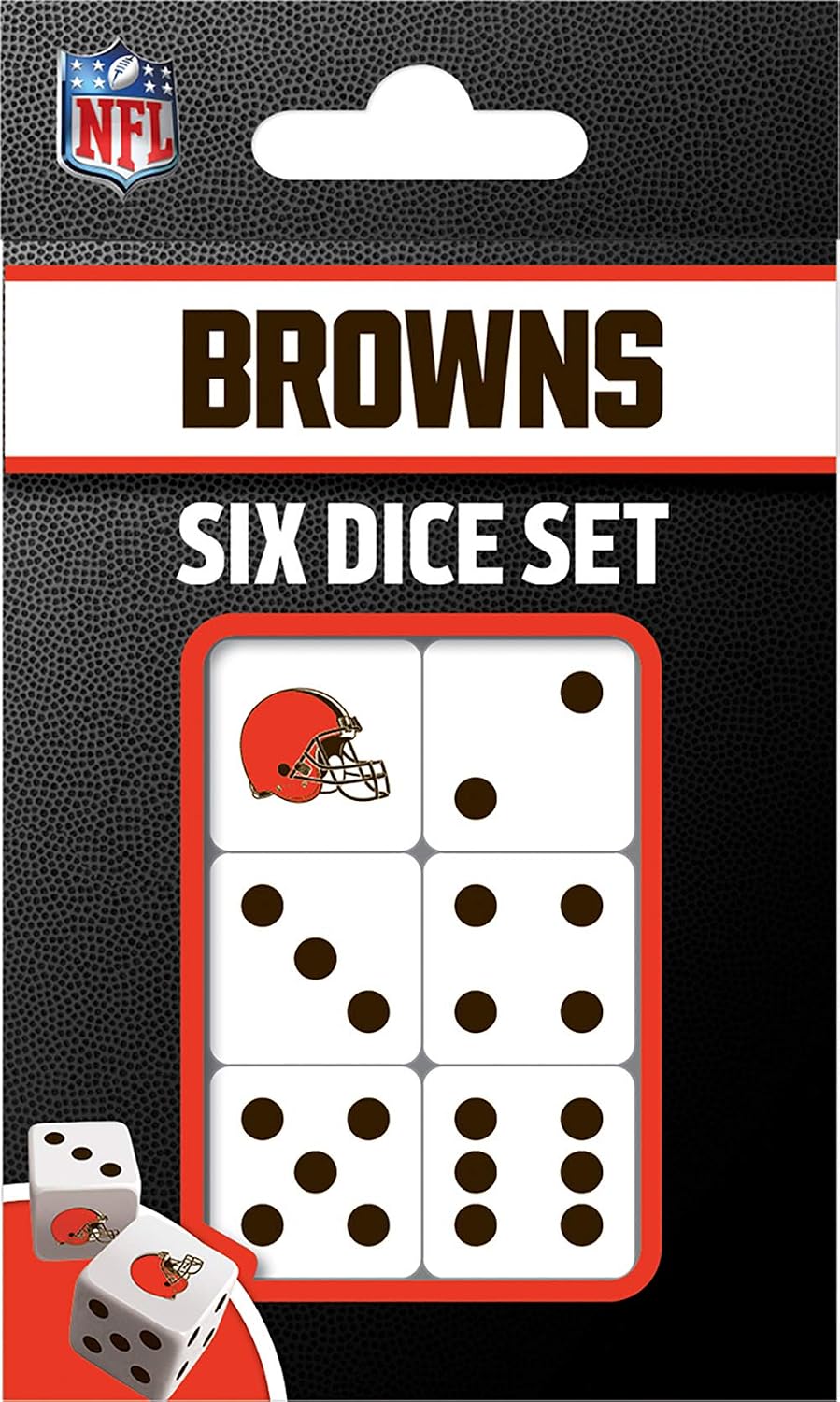 Masterpieces Las Vegas Raiders NFL Dice Set Activity for Kids and Families - Great Gift Idea for Holidays Birthdays and Everyday Playtime – Officially Licensed NFL Dice Game