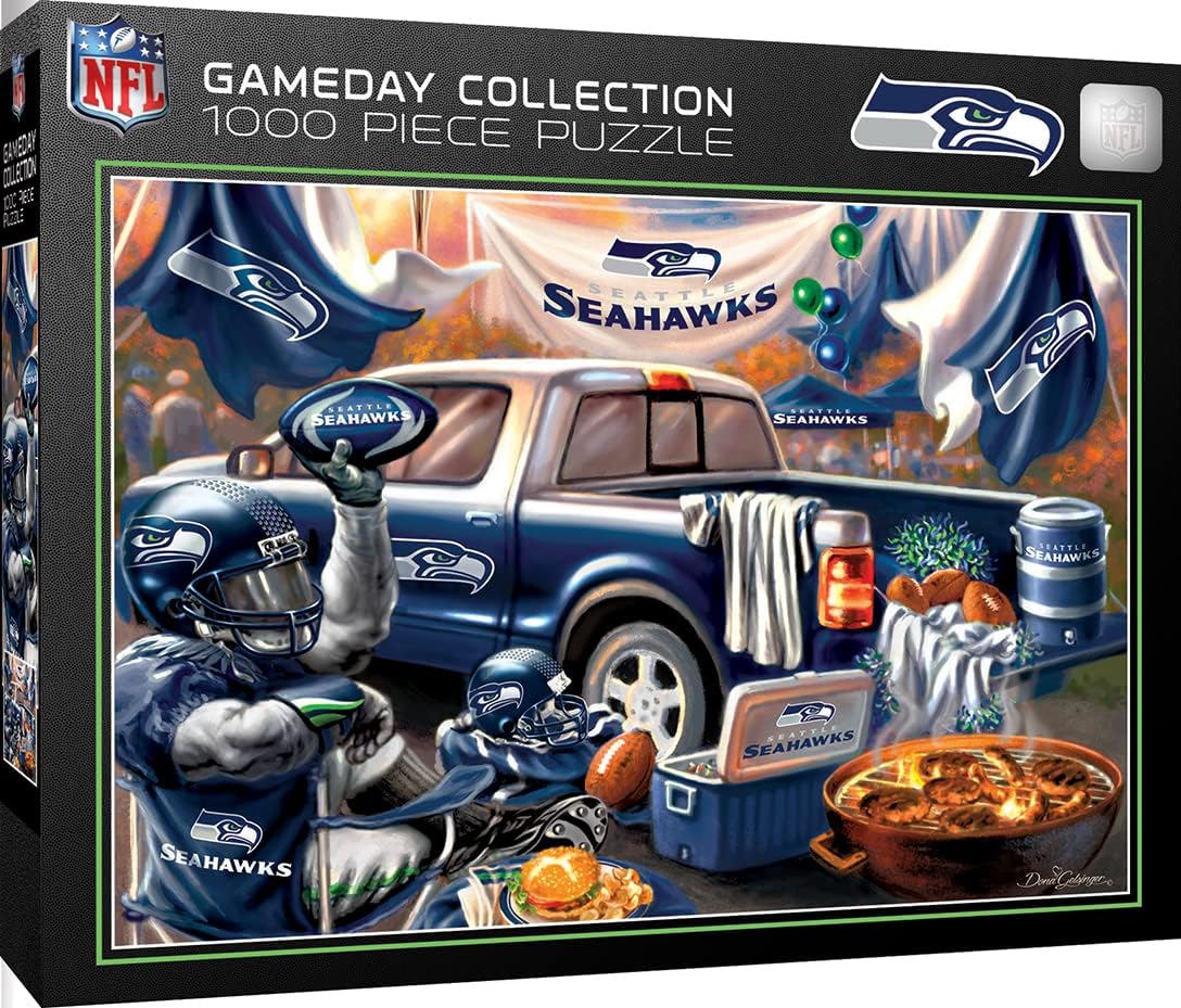 Masterpieces - 1000 Piece Jigsaw Puzzle, NFL Las Vegas Raiders, Fun for Adults and Family, Non-Glare Finish, 19.25"X26.75"