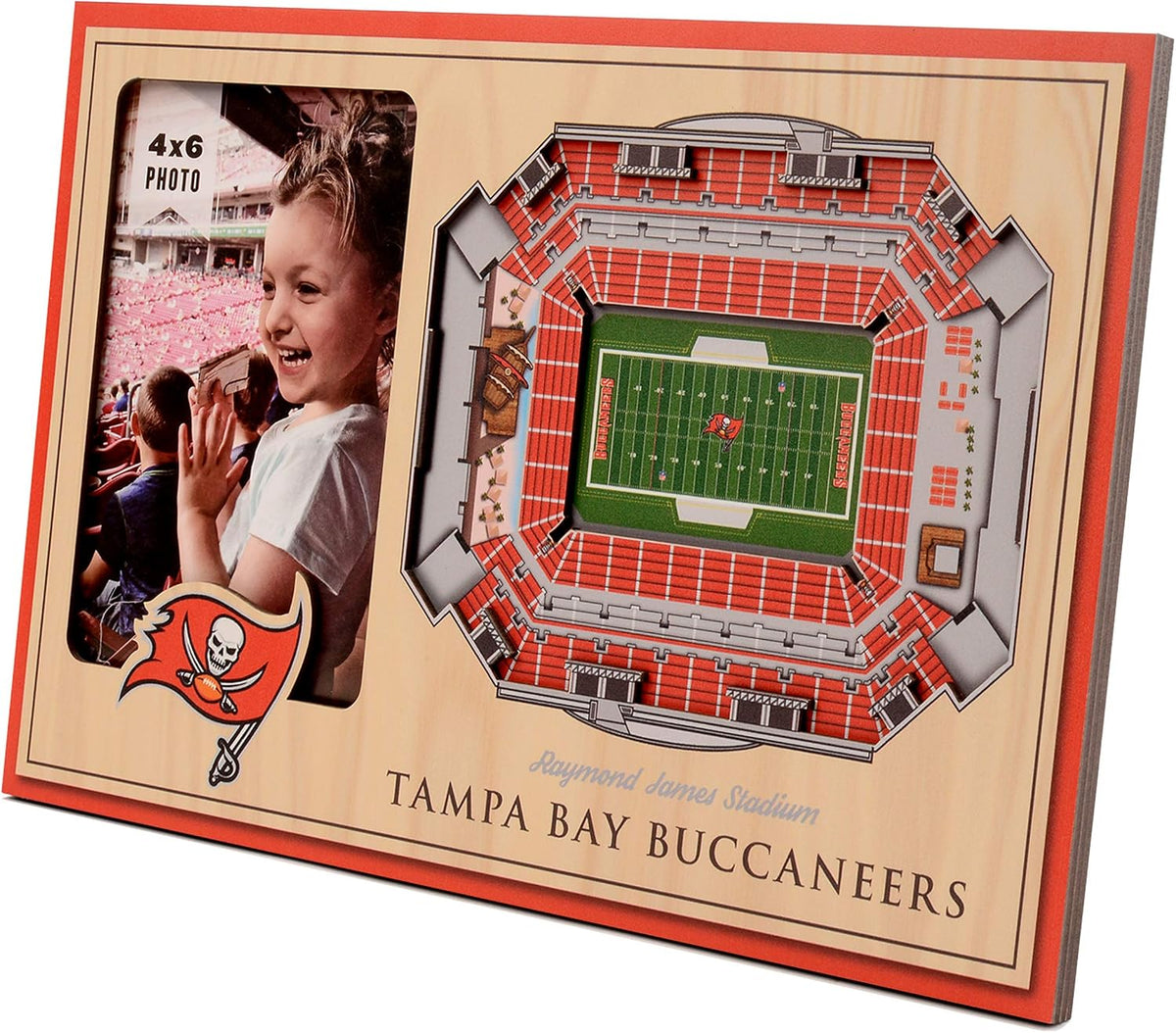 Youthefan NFL Las Vegas Raiders 3D Stadium Picture Frame