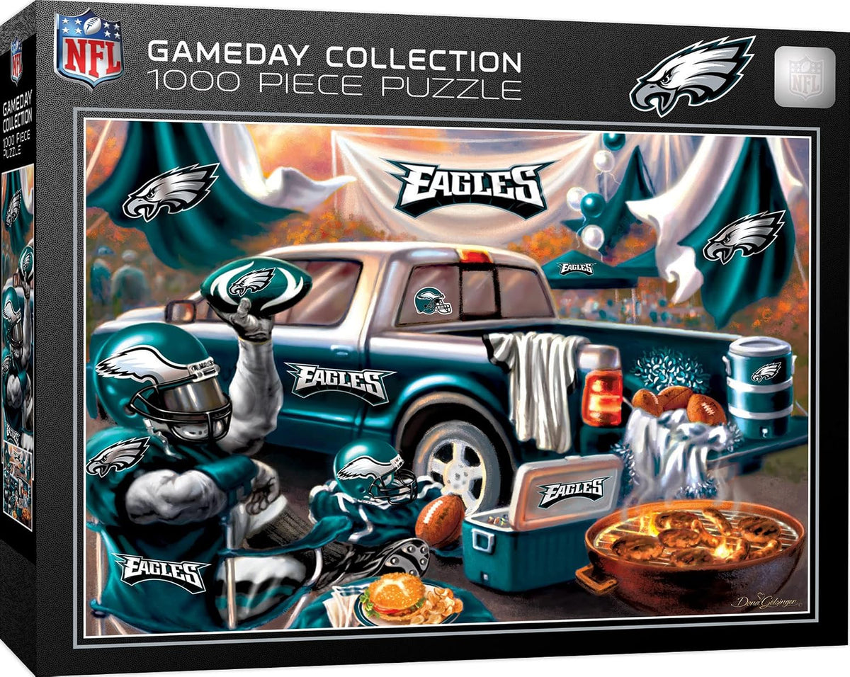 Masterpieces - 1000 Piece Jigsaw Puzzle, NFL Las Vegas Raiders, Fun for Adults and Family, Non-Glare Finish, 19.25"X26.75"