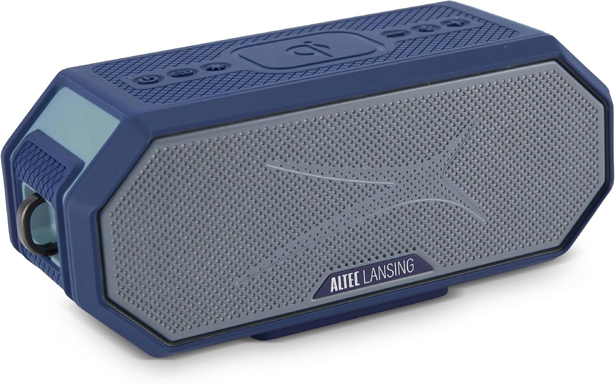 Altec Lansing - Portable Bluetooth Speaker HYDRABLAST 2.0, Waterproof IP67, 20W Output Power, Magnetic Bluetooth Speaker (Raiders)