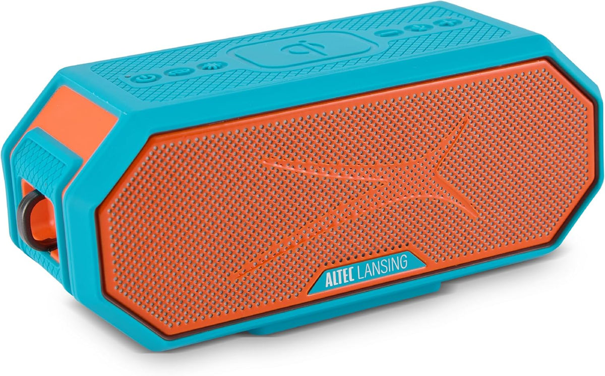 Altec Lansing - Portable Bluetooth Speaker HYDRABLAST 2.0, Waterproof IP67, 20W Output Power, Magnetic Bluetooth Speaker (Raiders)