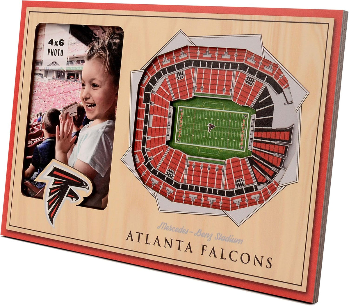 Youthefan NFL Las Vegas Raiders 3D Stadium Picture Frame