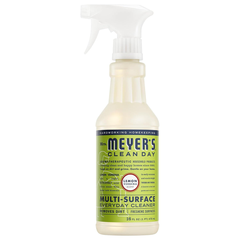 MRS. MEYER'S CLEAN DAY Multi-Surface Cleaner, Lemon Verbena, 16 Fl Oz