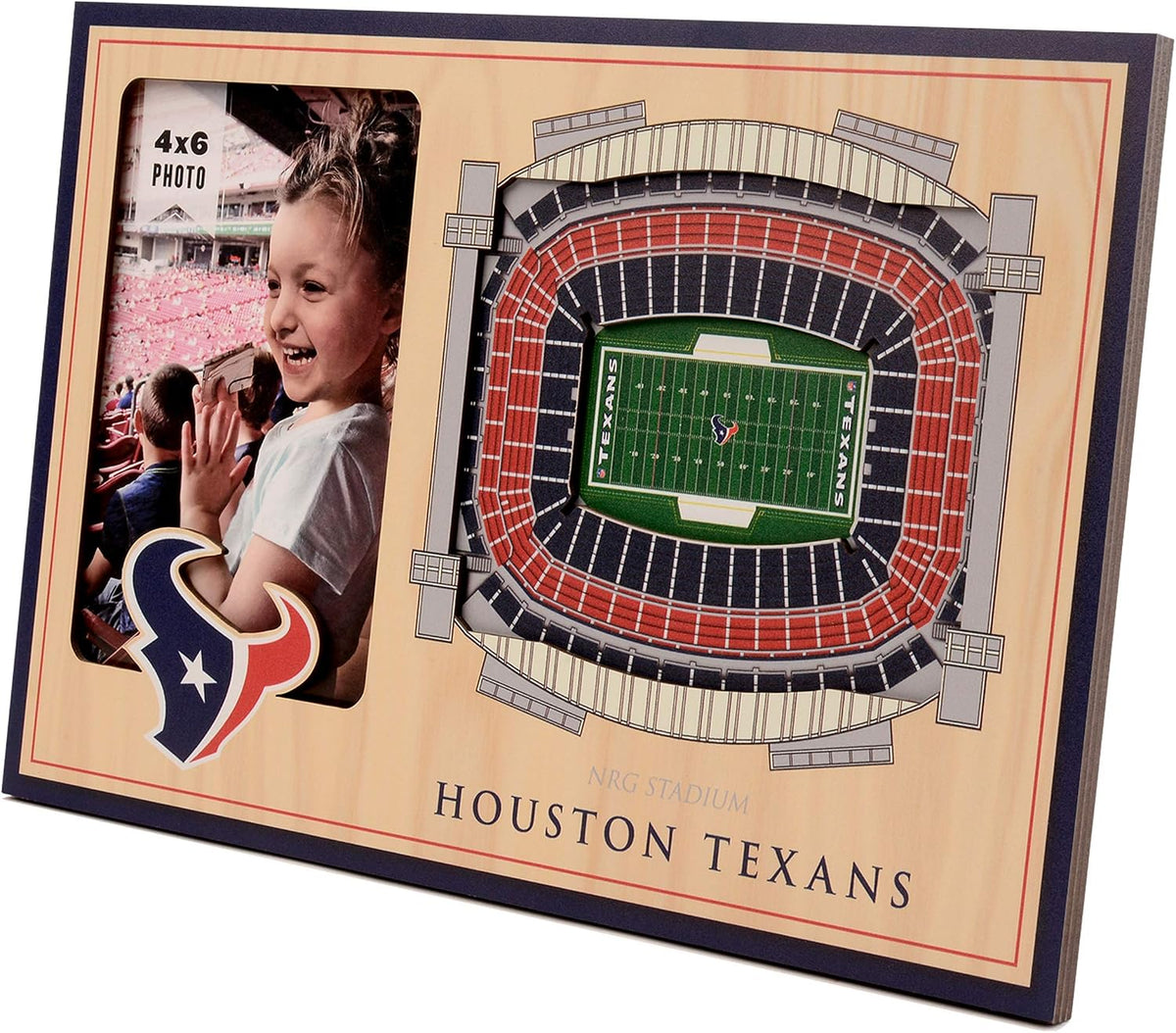Youthefan NFL Las Vegas Raiders 3D Stadium Picture Frame