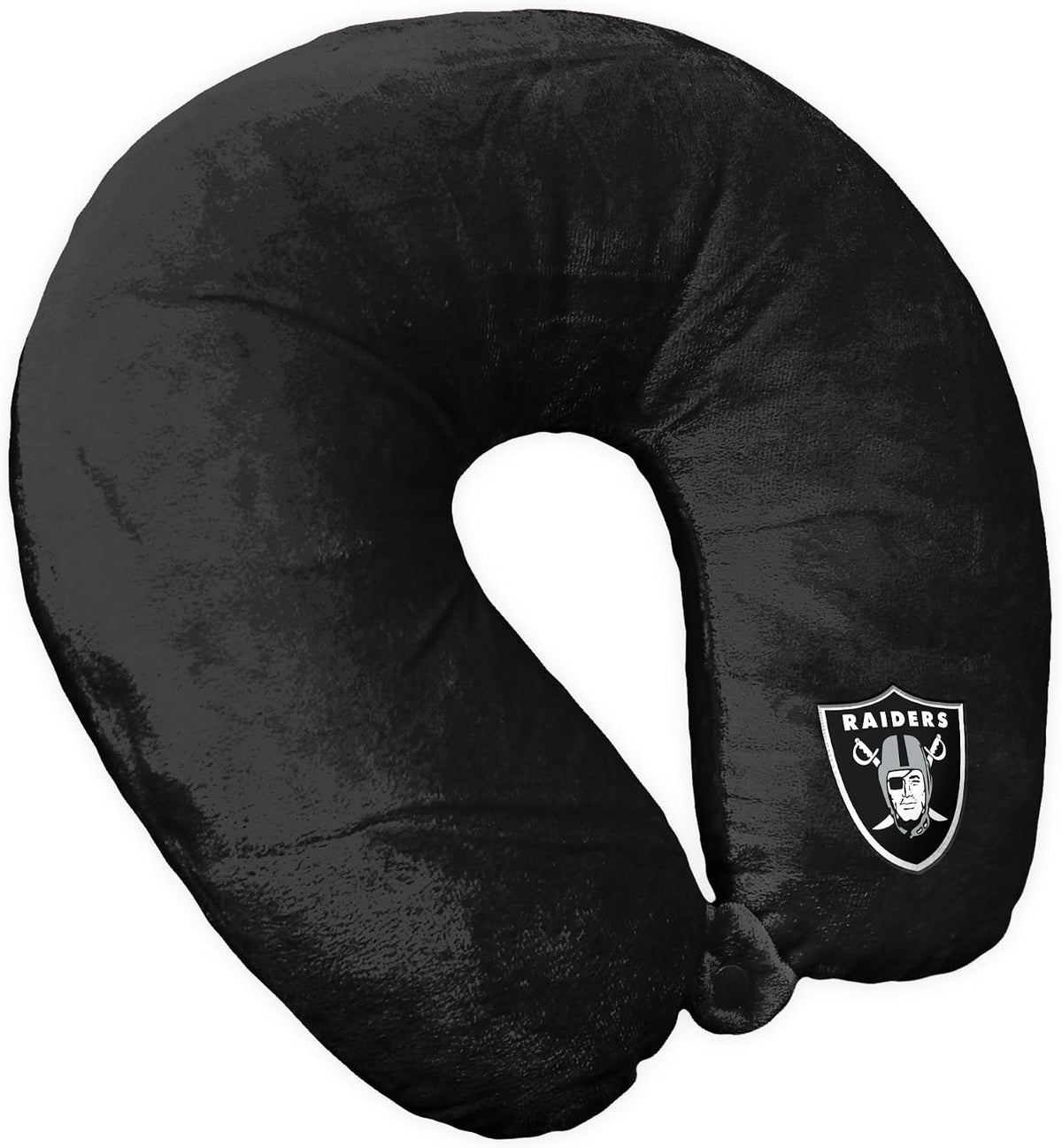 Northwest NFL Las Vegas Raiders Neck Pillow, 12" X 13", Black
