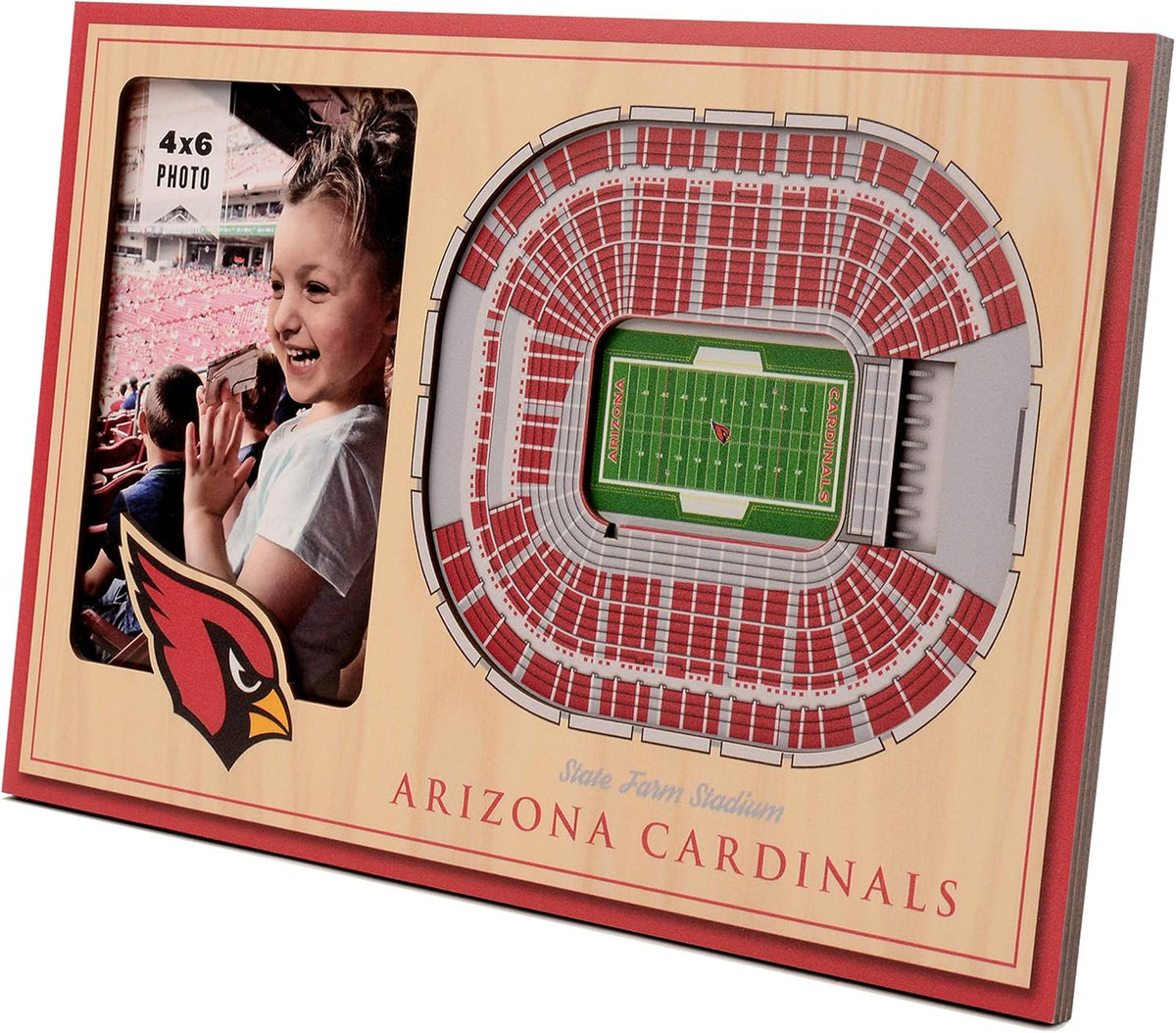 Youthefan NFL Las Vegas Raiders 3D Stadium Picture Frame