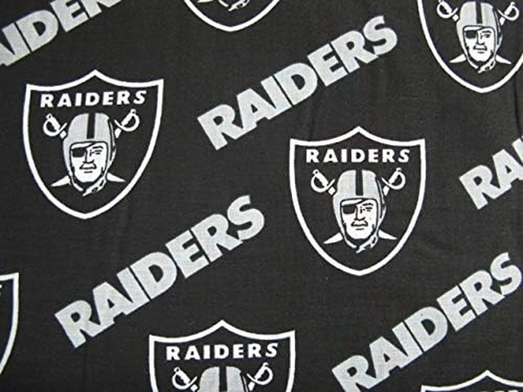 60-Inch Wide Raiders 100% Cotton Fabric