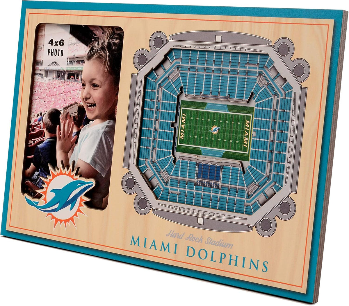 Youthefan NFL Las Vegas Raiders 3D Stadium Picture Frame