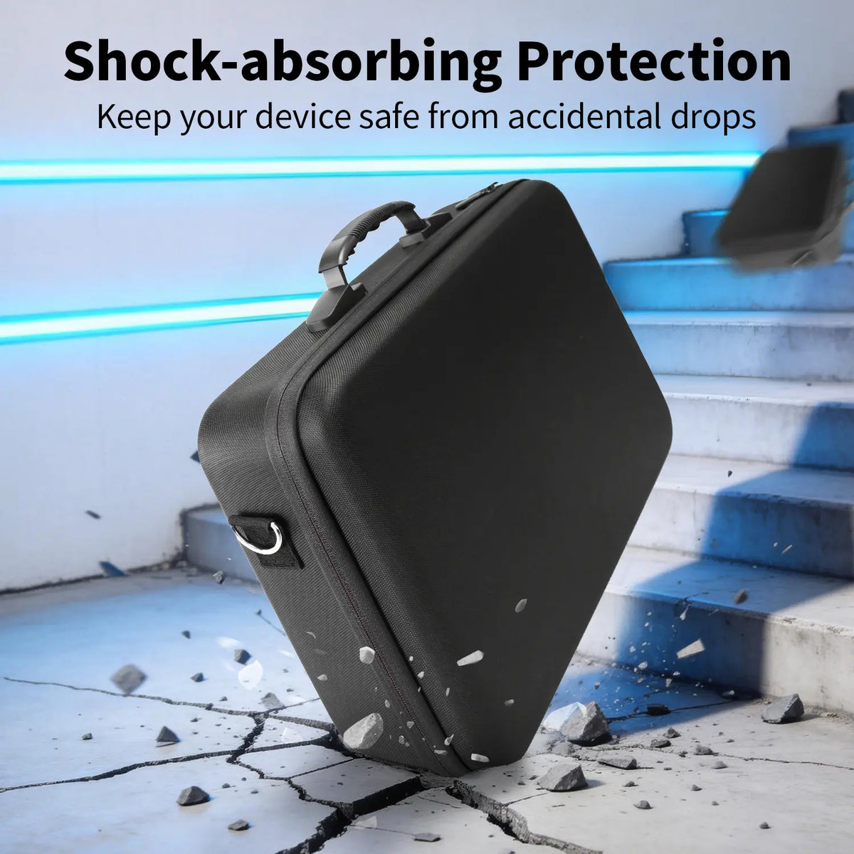 Xbox Series S Carrying Case Hard EVA Shell, Waterproof Shockproof Dustproof Travel Bag for Xbox Series S Console, Large Capacity Holds Controller Headset Games Cables, Impact Resistant Protective Pouch, Essential Gift for Gamers