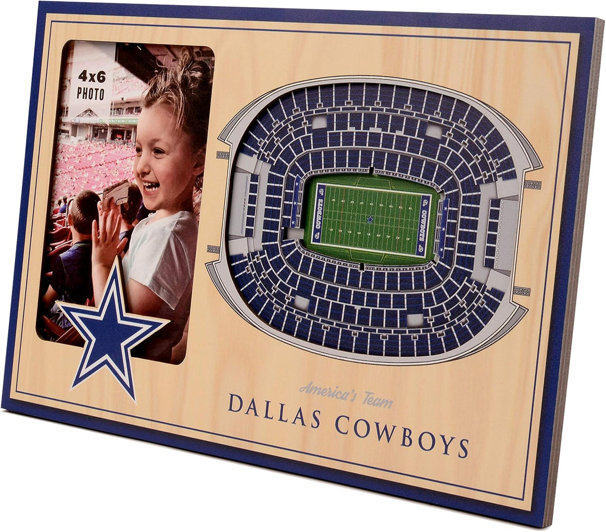 Youthefan NFL Las Vegas Raiders 3D Stadium Picture Frame