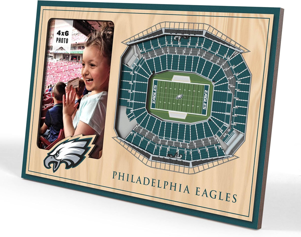 Youthefan NFL Las Vegas Raiders 3D Stadium Picture Frame